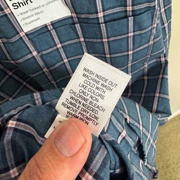 Sonoma Goods For Life Perfect Length Button Up Shirt US Men's XXL - Picture 7 of 8